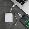 Retractable Charging Cable w/Phone Holder