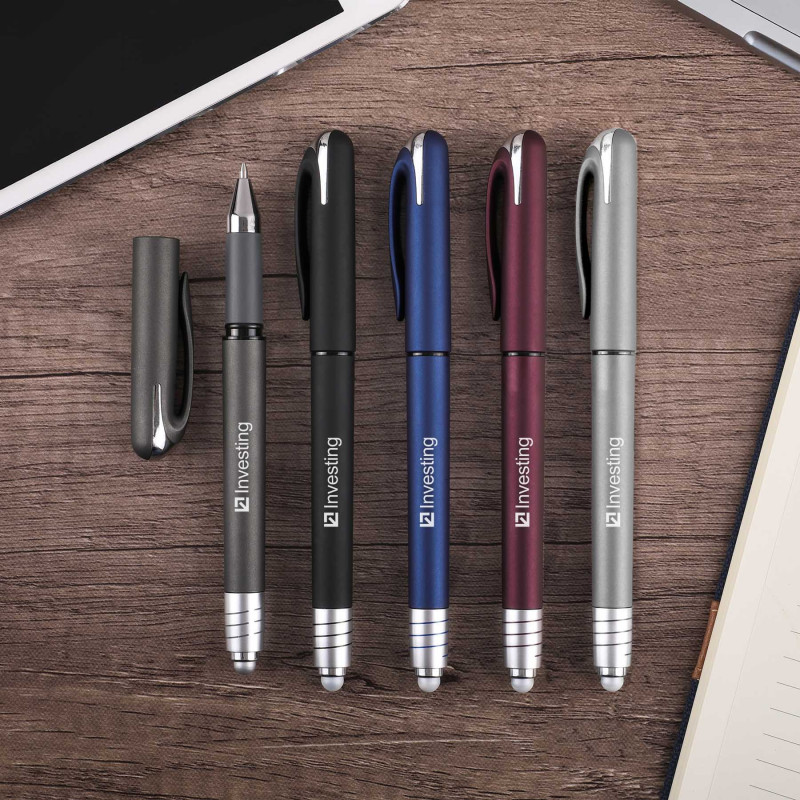 Pacifica Spin Top Stylus Gel Pen