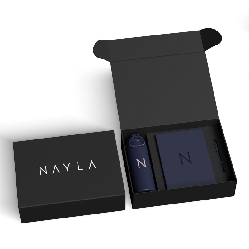 Medium Journal Gift Box Bottle Fit