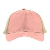 VHDW020 Ponytail Opening Ballcap Coral