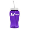 Transparent Violet/White Lid