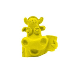 34811 cow with milk yellow image