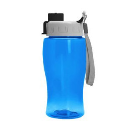 18 Oz. Transparent Bottle w/Quick Snap Lid