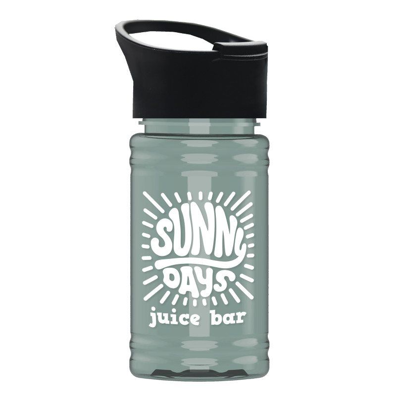 Garyline® Mini RPET Bottle with Pop-Up Lid - 16 oz.