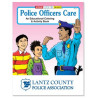Coloring Book: Police Officers Care