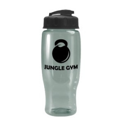 Garyline® Poly+ Recycled Bottle with Flip-Top Lid - 27 oz.