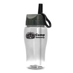 Garyline® Poly+ Jr. Bottle with Ring-Straw Lid - 18 oz.