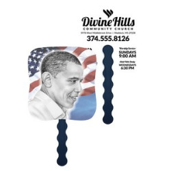 Skinner & Kennedy™ President Barack Obama - Pictorial Fan