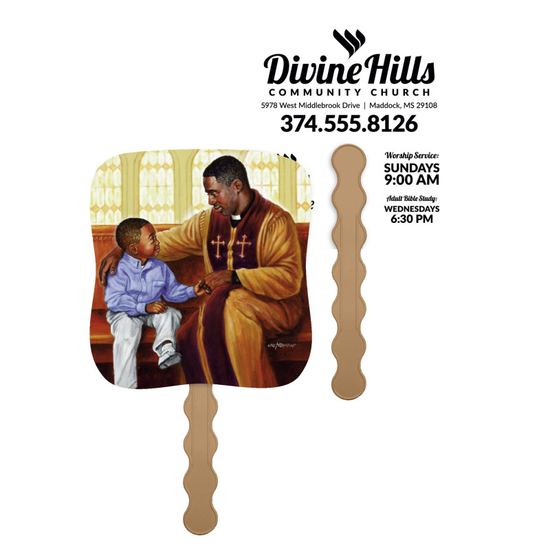 Skinner & Kennedy® Spiritual Guidance - Pictorial Fan