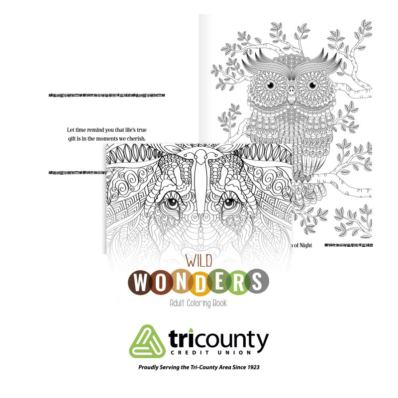 Good Value™ Wild Wonders Adult Coloring Book