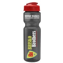Garyline® Champ Recycled Bottle with Flip-Top Lid - 28 oz.