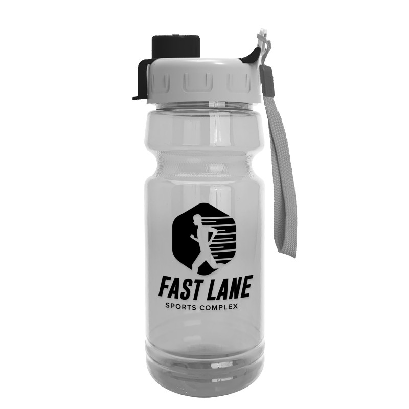 Garyline® Trainer Clear Bottle with Quick-Snap Lid - 24 oz.