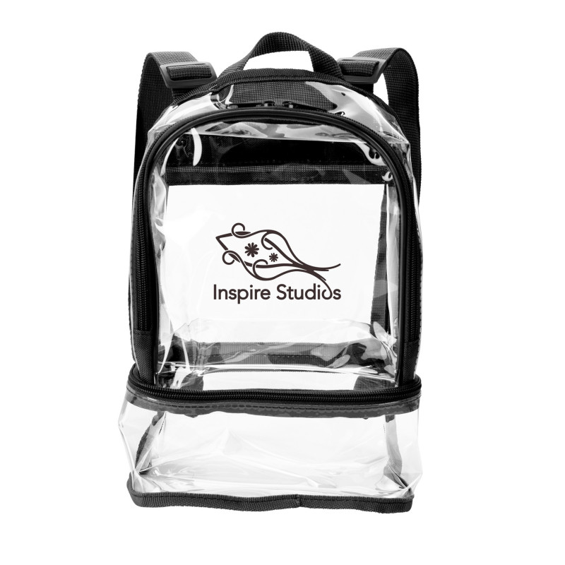 Good Value™ Clear Recycled TPU Dual Mini Backpack