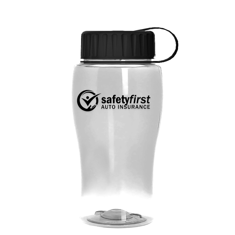Garyline® Poly+ Jr. Bottle with Tethered Lid - 18 oz.