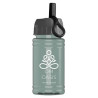 Garyline® Mini RPET Bottle with Ring-Straw Lid - 16 oz.
