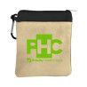 Garyline® Canvas Zipper Pouch with Carabiner