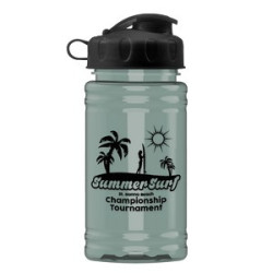 Garyline® Mini RPET Bottle with Flip Lid - 16 oz.