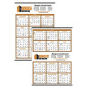 Triumph® Calendars Small Quantity Custom Span-A-Year Calendar