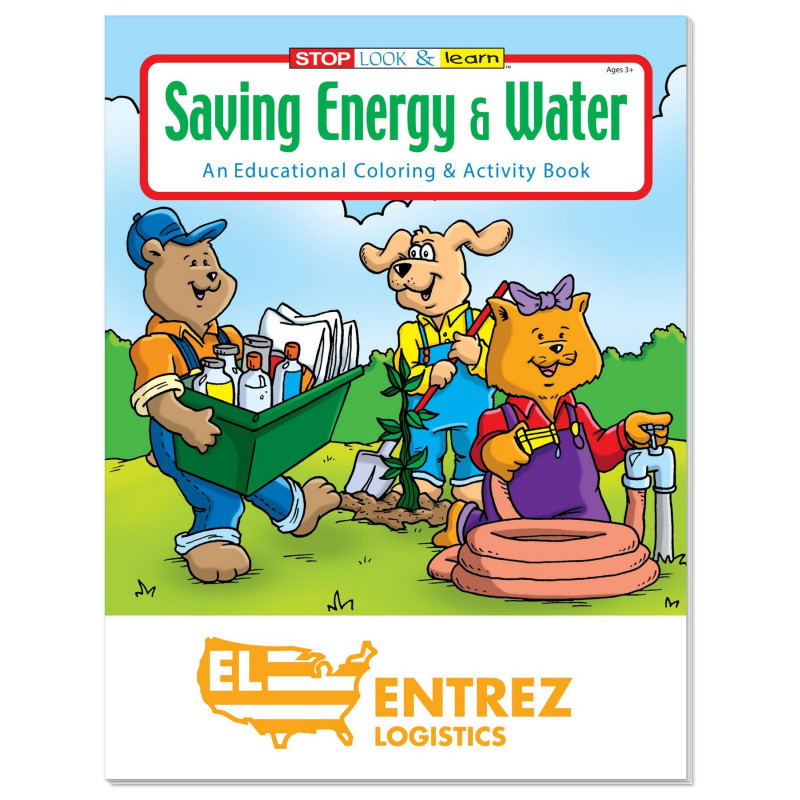 Coloring Book: Saving Energy and Water