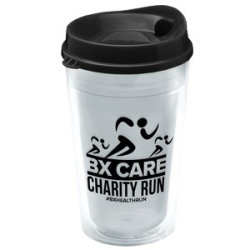 Garyline® Transparent Tumbler with Sip Lid - 16 oz.