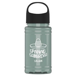 Garyline® Mini RPET Bottle with Oval Crest Lid - 16 oz.