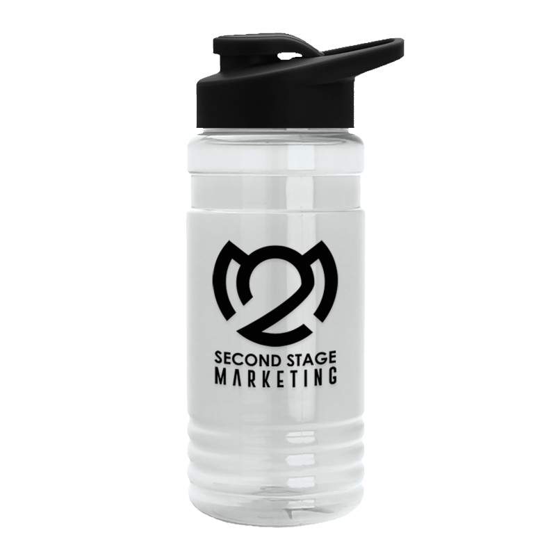 Garyline® Groove Tritan® Bottle with Drink-Thru Lid - 20 oz.