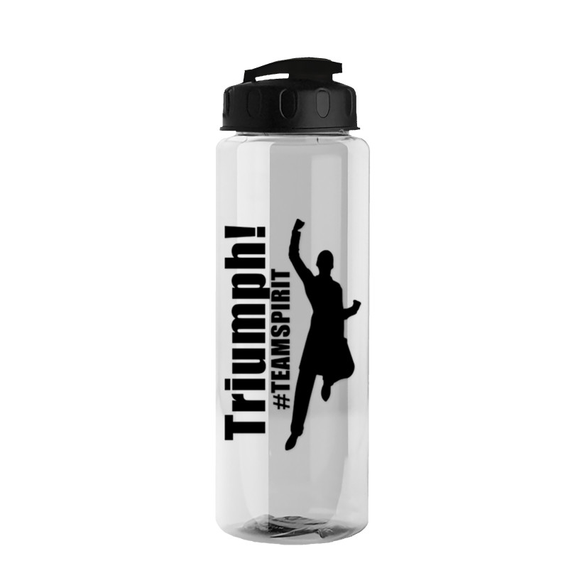 Garyline® Guzzler Bottle with Flip-Top Lid - 32 oz.