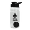 Garyline® Groove Tritan® Shaker Bottle with Drink-Thru Lid and Mixing Ball - 20 oz.
