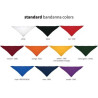 standard plush bandanna colors