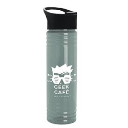Garyline® Slim Fit RPET Bottle with Pop-Up Lid - 24 oz.