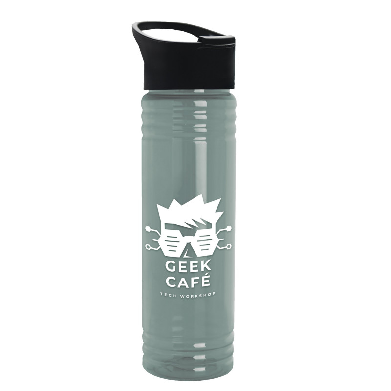 Garyline® Slim Fit RPET Bottle with Pop-Up Lid - 24 oz.