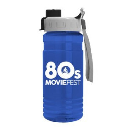 Garyline® Groove Tritan® Bottle with Quick-Snap Lid - 20 oz.
