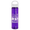 Transparent Violet Purple/White