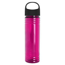 Transparent Fuchsia Pink/Black