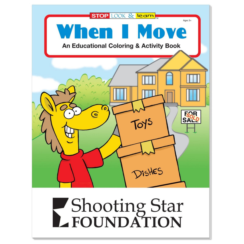 Coloring Book: When I Move