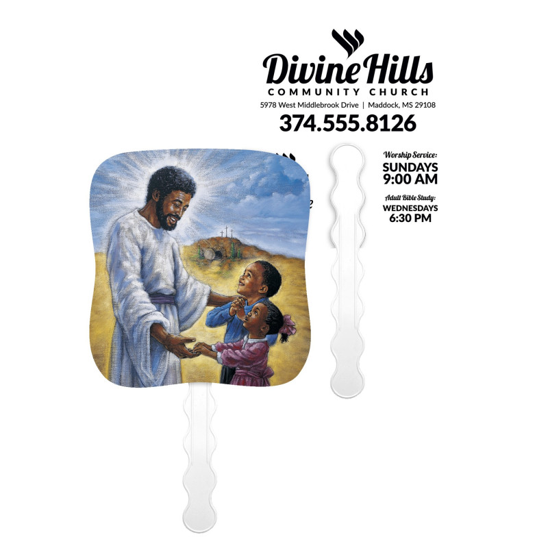 Skinner & Kennedy® Divine Enlightenment - Pictorial Fan