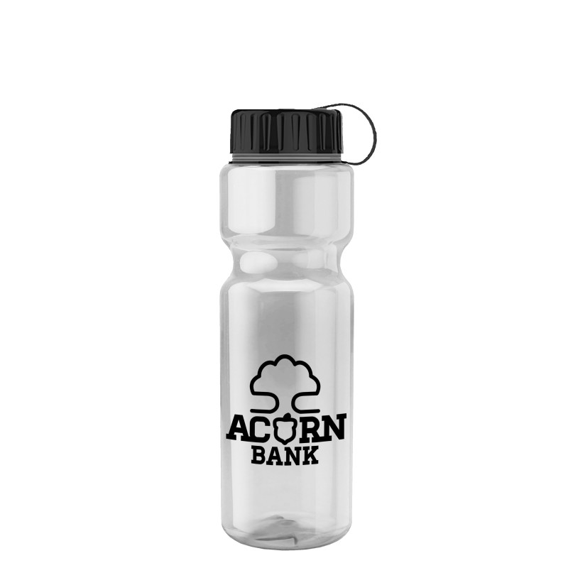 Garyline® Champ Bottle with Tethered Lid - 28 oz.