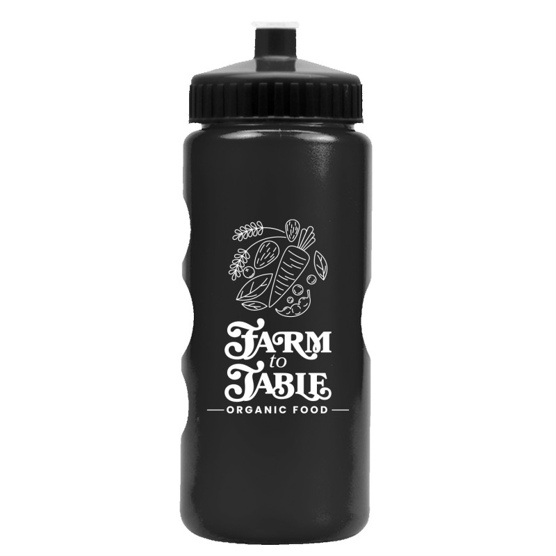 Garyline® Mini Peak Tritan® Metallike Bottle with Push-Pull Lid - 22 oz.