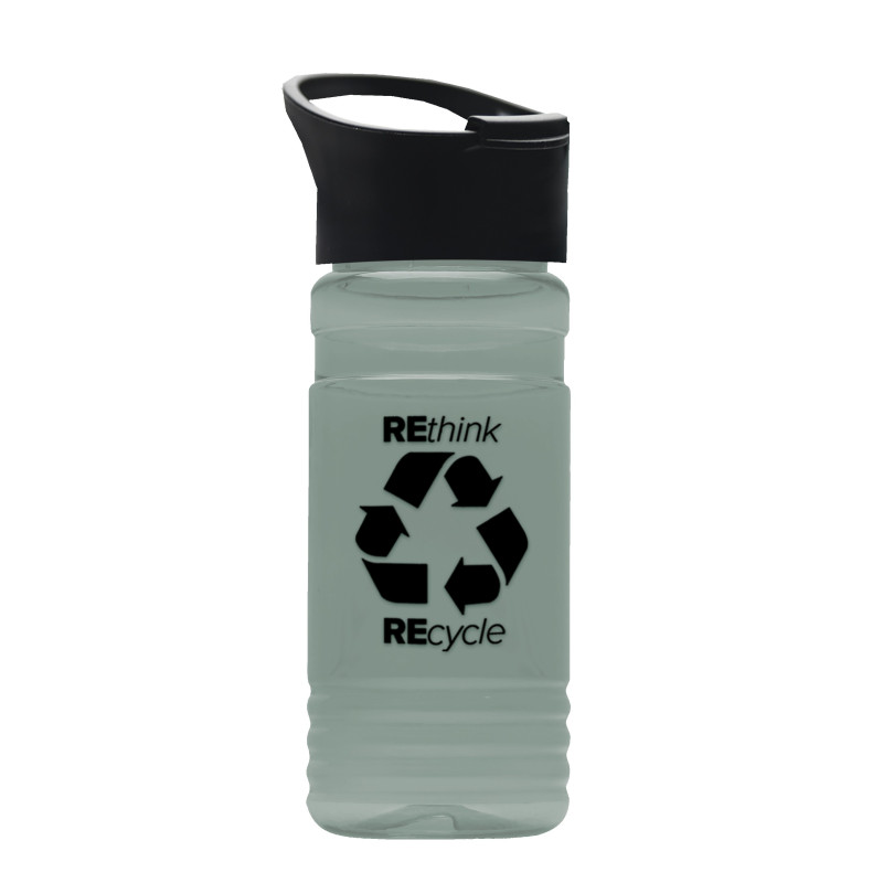 Garyline® RPET Bottle with Pop-Up Lid - 20 oz.