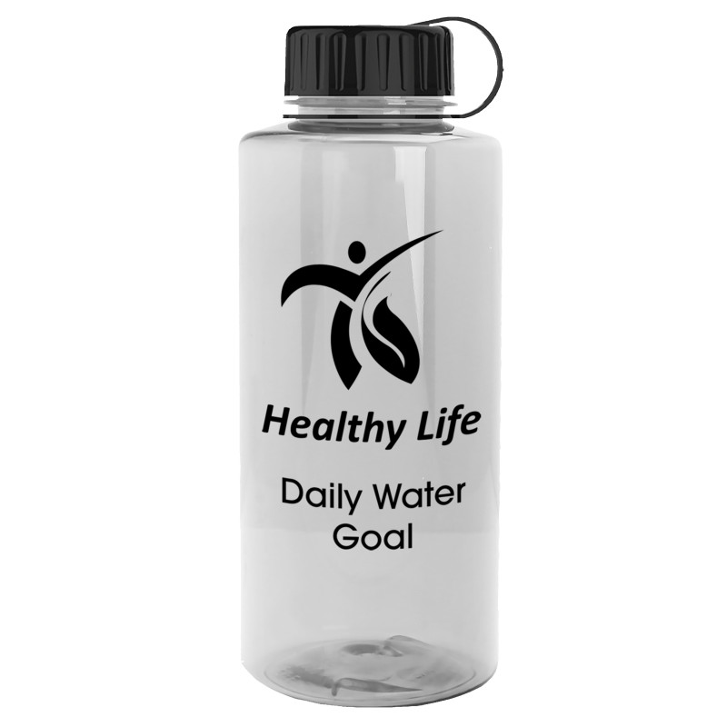 Garyline® Mountaineer Tritan® Renew Bottle with Tethered Lid - 36 oz.