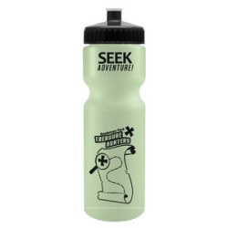 Garyline® Journey Glow-in-the-Dark Bike Bottle - 28 oz.