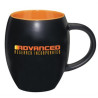 Matte Barrel With Color Mug - 17 oz.