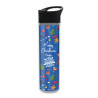 Garyline® Chiller Insulated Bottle with Pop-Up Lid and Full-Color Paper Insert - 16 oz.