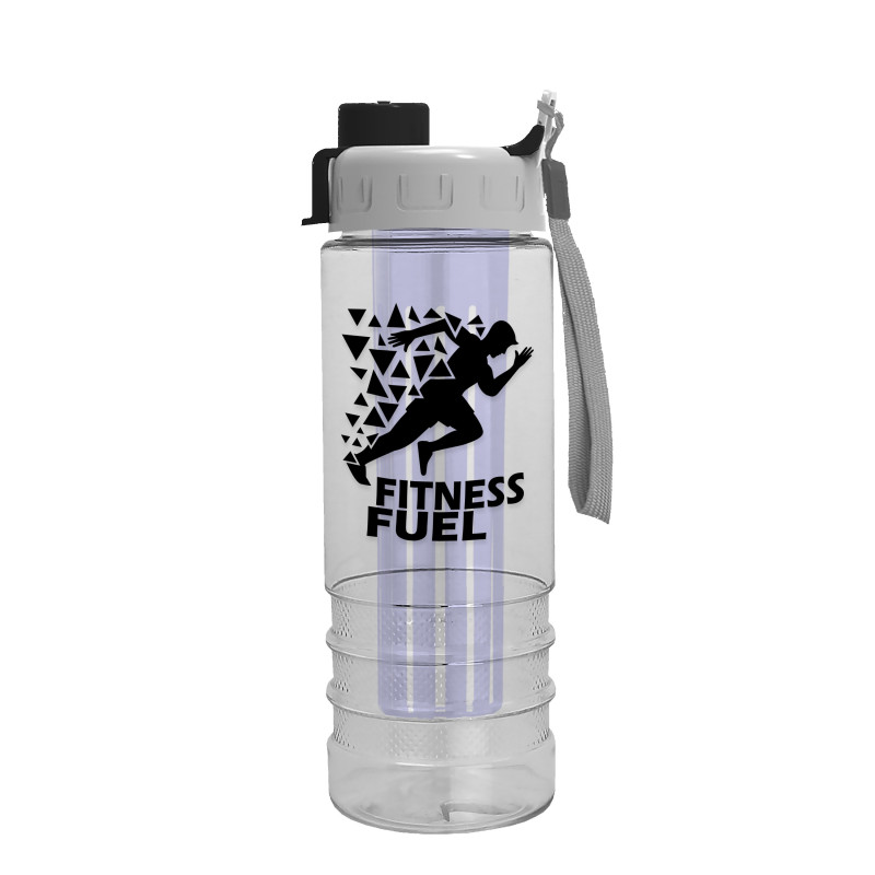 Garyline® Salute Bottle with Quick-Snap Lid and Infuser - 24 oz.
