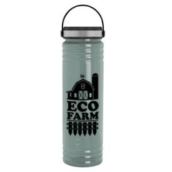 Garyline® Slim Fit RPET Bottle with Grip Lid - 24 oz.