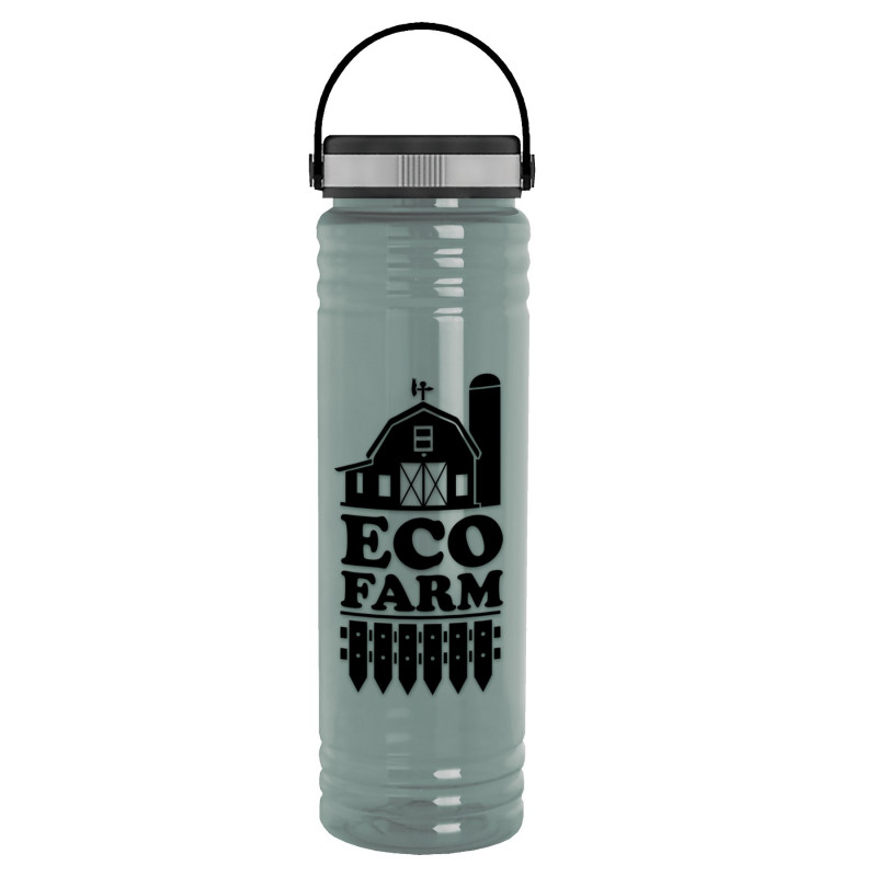 Garyline® Slim Fit RPET Bottle with Grip Lid - 24 oz.