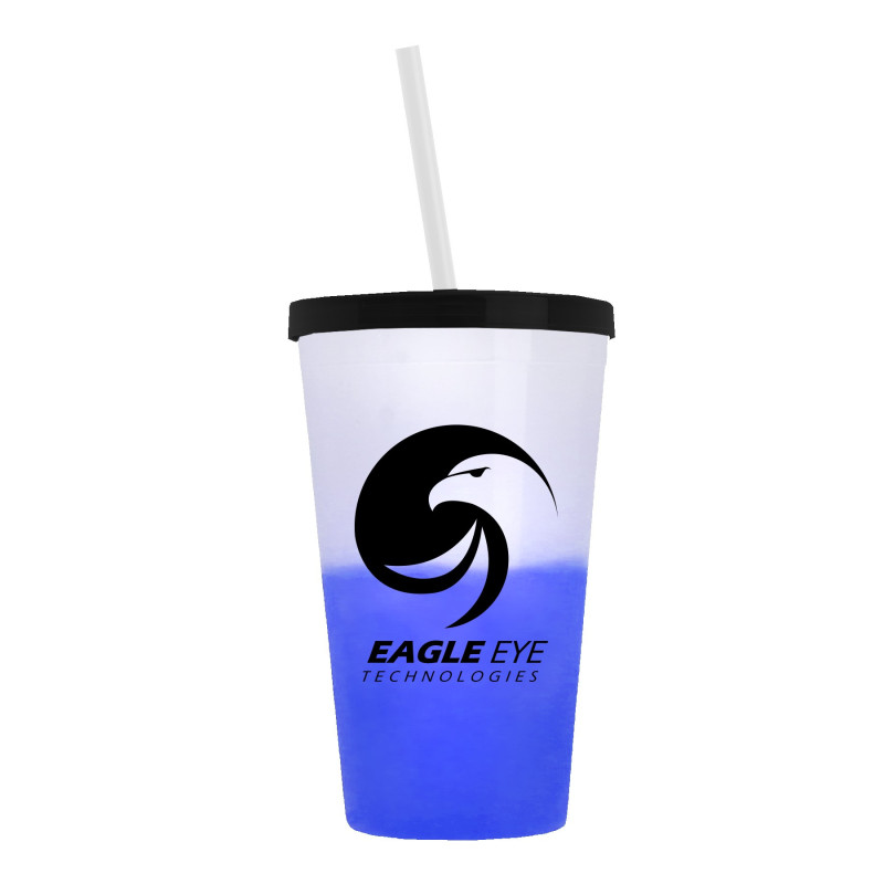 Garyline® Cups-on-the-Go Color-Changing Sport Sipper - 22 oz.