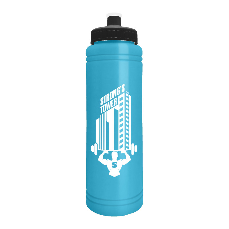Garyline® Slim Line Bottle with Push-Pull Lid - 25 oz.