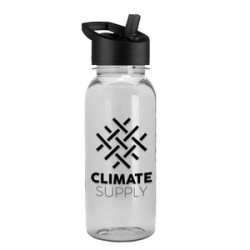 Garyline® Cadet Tritan® Bottle with Flip-Straw Lid - 18 oz.