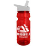 Transparent Red/White